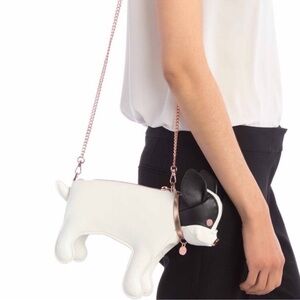 TED BAKER LONDON Boston Terrier Dog Crossbody Bag